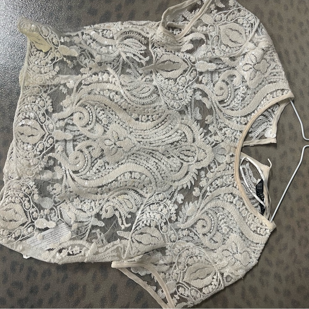 Lace with a bit of Sheen